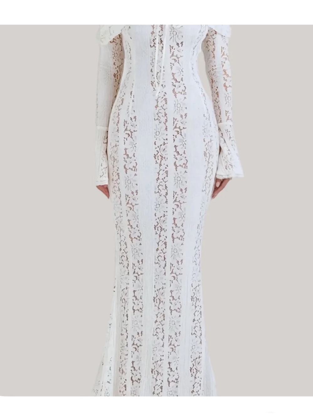 White Lace Dress